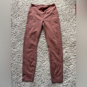 Brown leggings